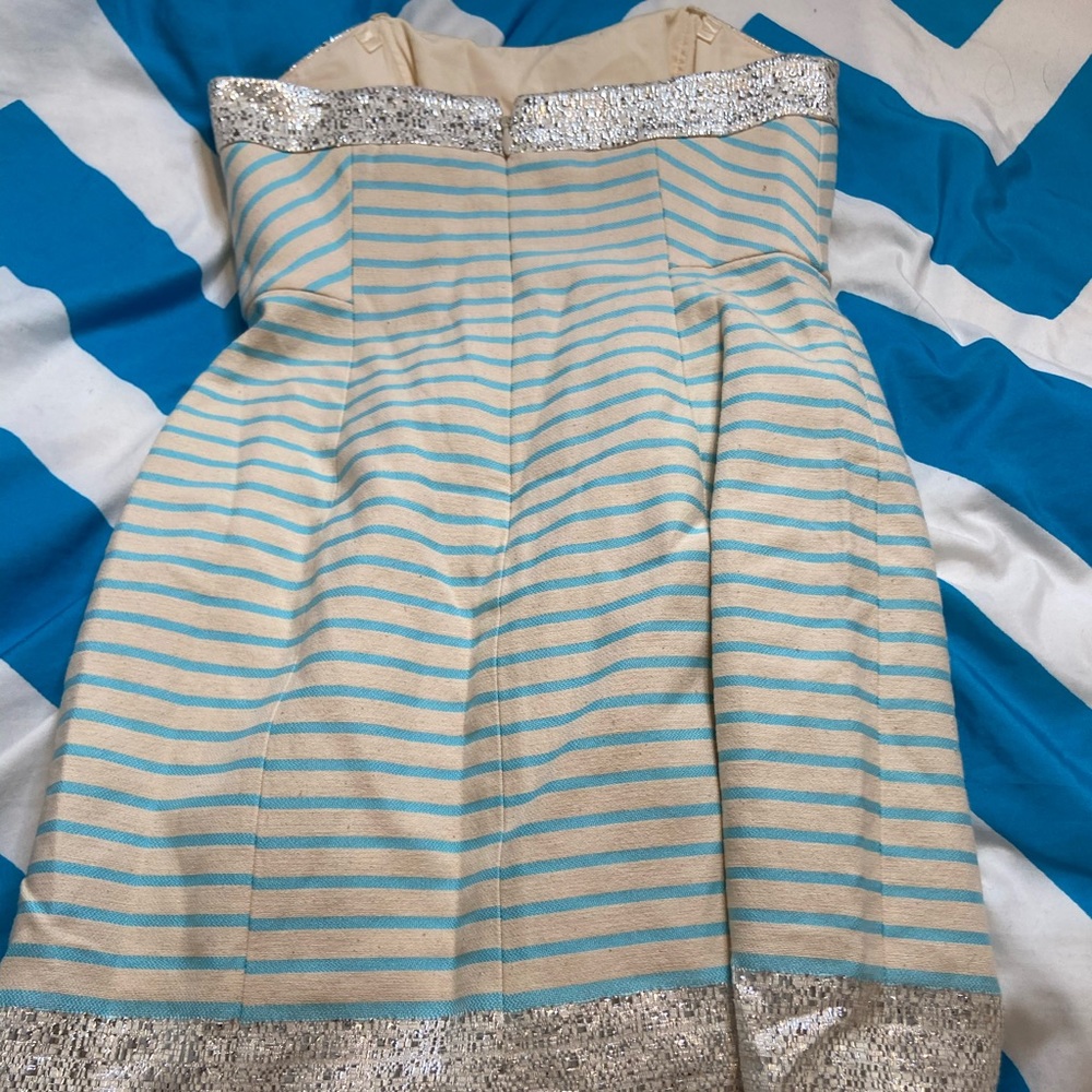SOLD; LILLY PULITZER Striped Dress - Picture 2 of 4